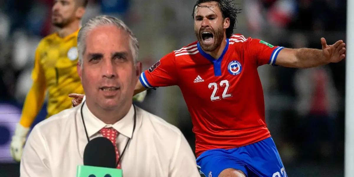 Lo que dijo el comunicador sobre el delantero de la ‘Roja’.