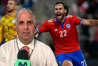 Lo que dijo el comunicador sobre el delantero de la ‘Roja’.