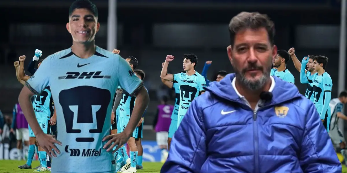 Lo que dijo el DT de Pumas tras ver jugar a Piero Quispe vs Pachuca