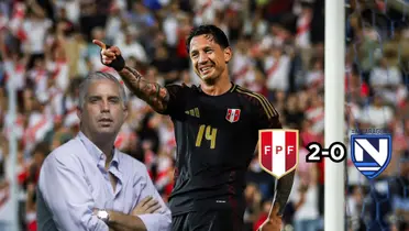 Lo que dijo el panelista de Movistar Deportes al ver a 'Lapa' con la cinta de capitán. FOTO: 'X'