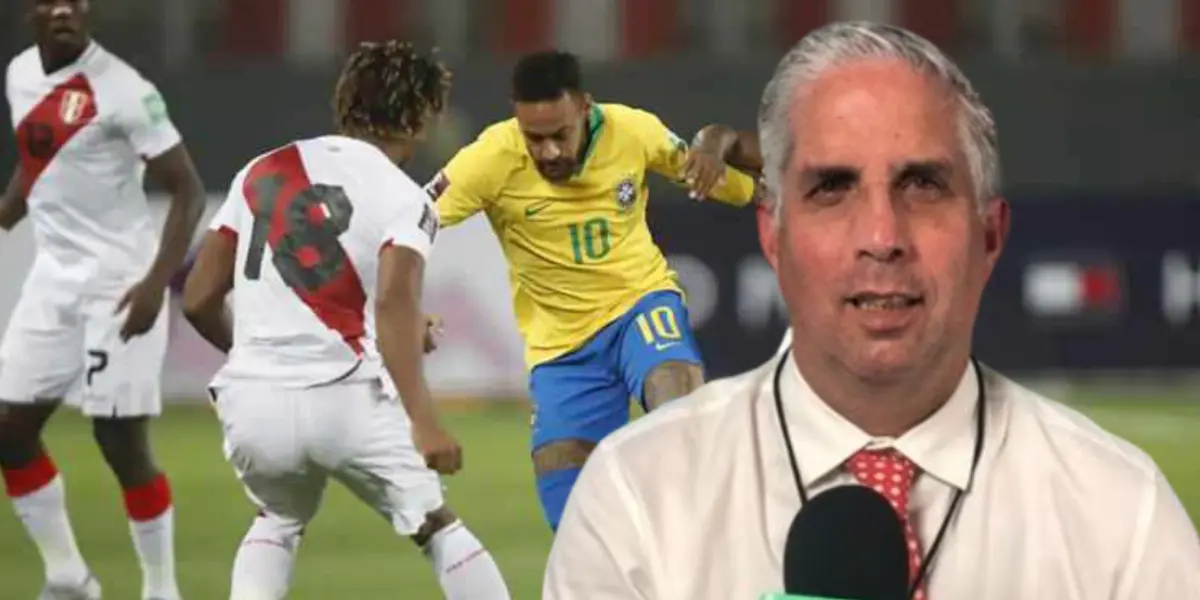 Lo que dijo el periodista de Movistar Deportes sobre el astro brasileño.