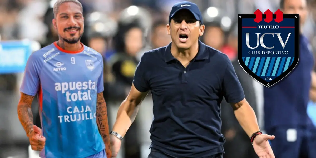 Lo que faltaría para que Chicho Salas dirija a Paolo Guerrero en la UCV