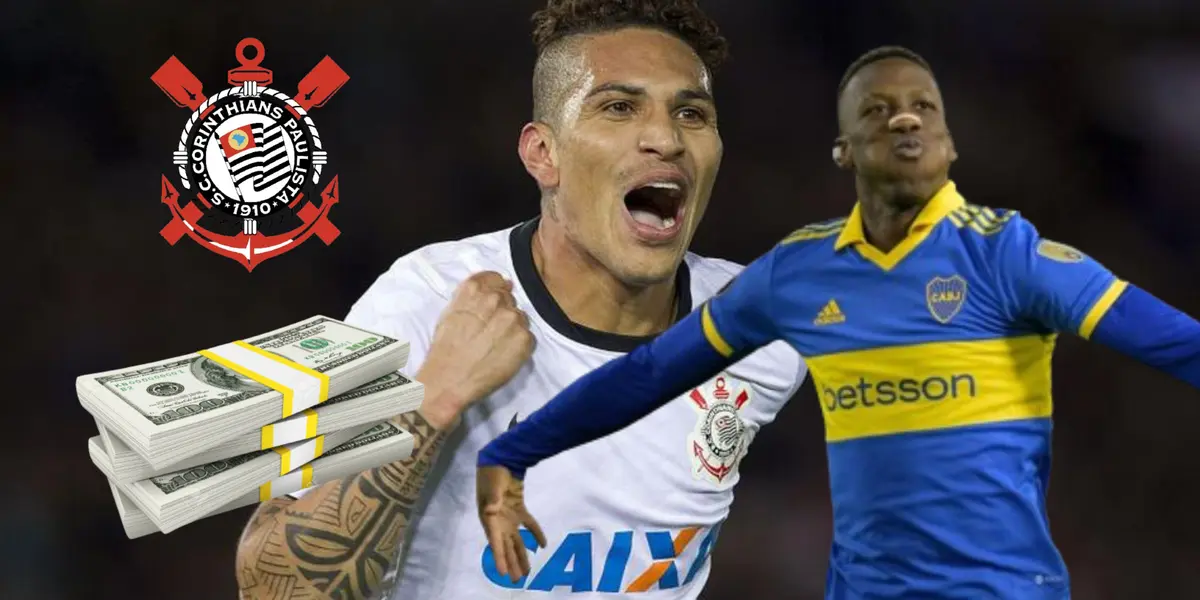 Lo que ganó Guerrero en Corinthians y lo que podría ganar el 'Rayo' en el 'Timao'