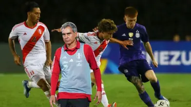 Lo que hizo Chemo del Solar tras el partido ante Argentina.