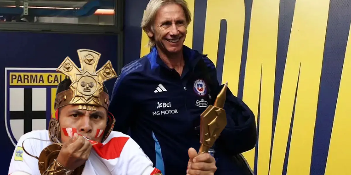 Lo que hizo Gareca para generar simpatía en el hincha peruano, tras haber debutado como DT de Chile. FOTO: RPP