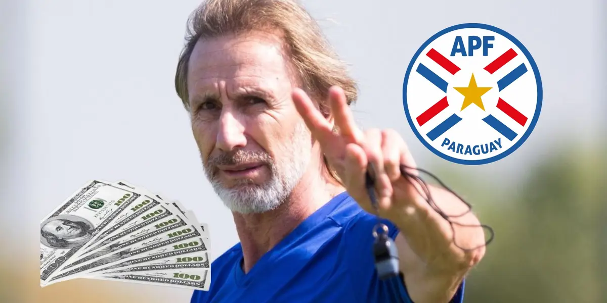 Lo que podría ganar el ‘Tigre’ si dirige a la Selección Paraguaya.