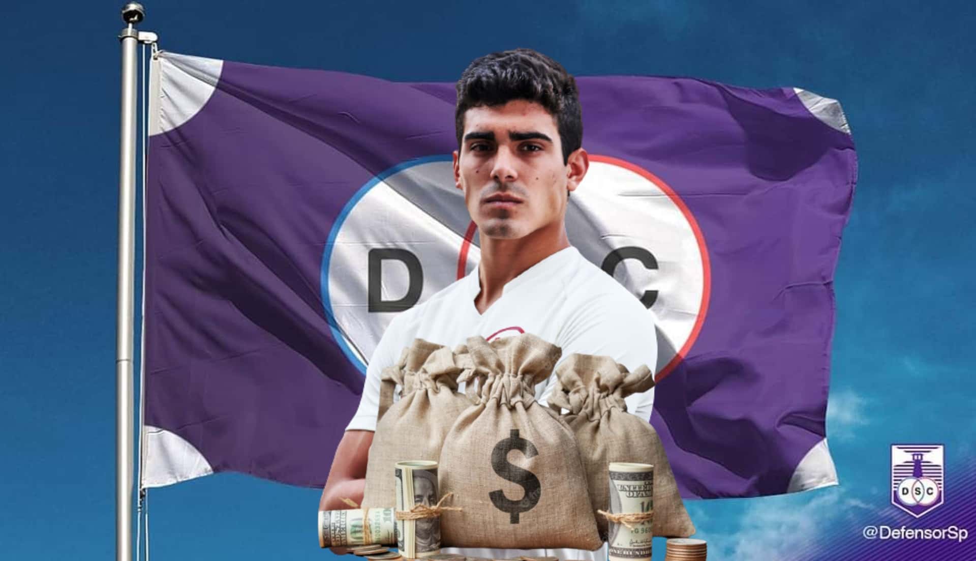 Lo que recibiría Alfonso Barco de llegar a Defensor Sporting.