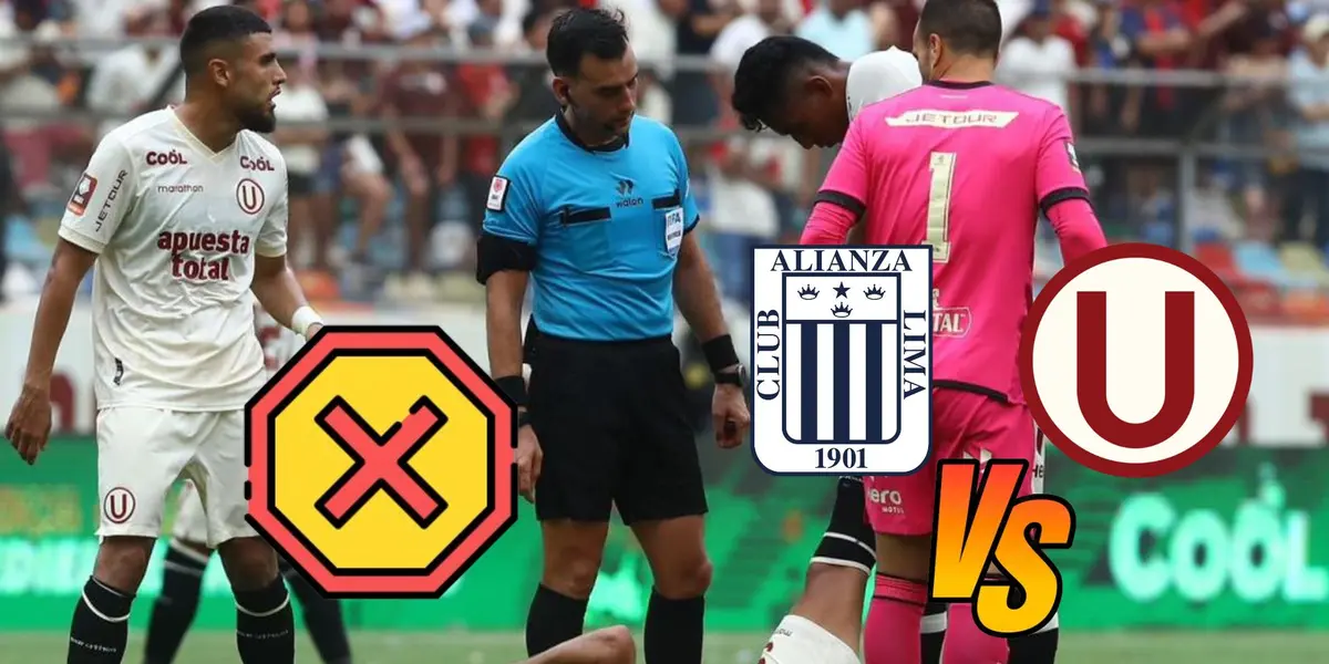 Lo sufre el campeón, las 2 bajas de peso que tendrá la U para el Clásico