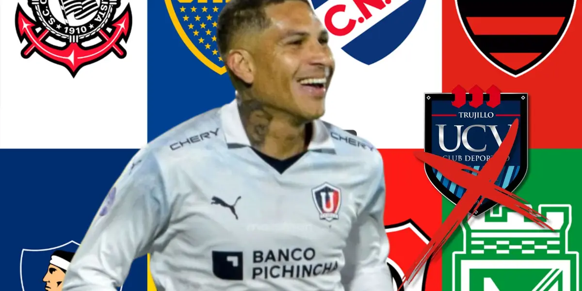 Lo sufre Trujillo, el gigante de Sudamérica que quiere fichar a Paolo Guerrero