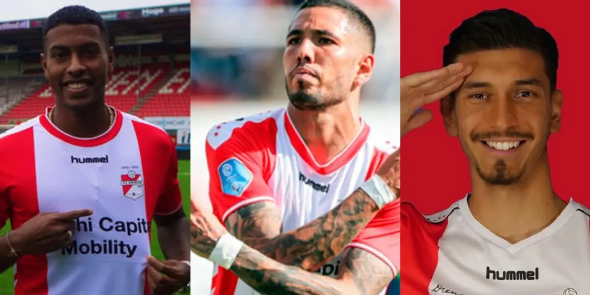 Los 3 futbolistas peruanos hicieron historia en Europa.