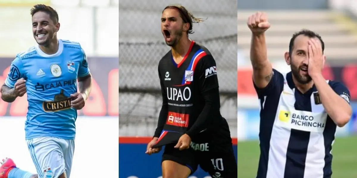 Los 3 jugadores más influyentes en la Liga 1 son Hernán Barcos de Alianza, Felipe Rodríguez de Manucci y Alejandro Hohberg de Cristal.