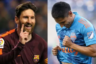 Los años que tendrá que jugar Raúl Ruidíaz para igualar el sueldo que Lionel Messi tendrá cuando llegue a la MLS.
