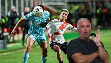 Los celestes cayeron ante Always Ready en El Alto. FOTO: 'X'