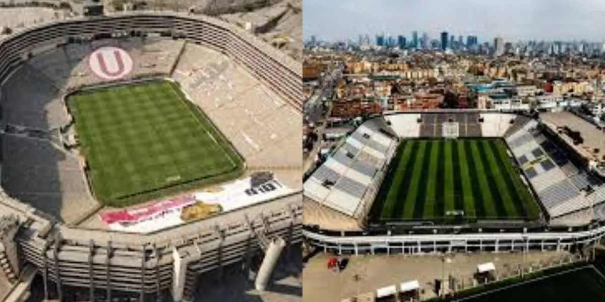 Los estadios más populares del Perú.