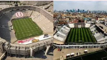 Los estadios más populares del Perú.