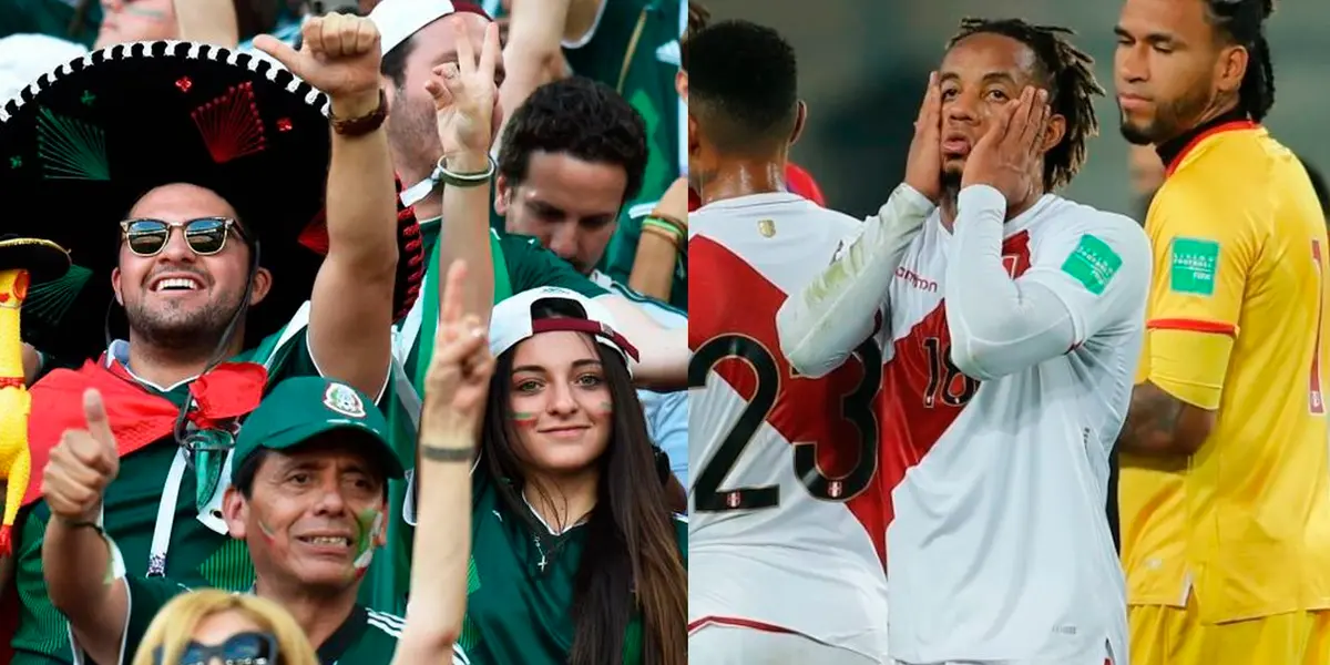 Los hinchas mexicanos no están nada contentos al saber que enfrentarán a la Selección Peruana