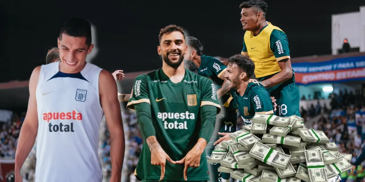 Los jugadores de Alianza Lima celebrando el último triunfo ante Mannucci por Liga 1