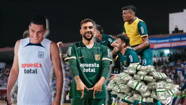 Los jugadores de Alianza Lima celebrando el último triunfo ante Mannucci por Liga 1