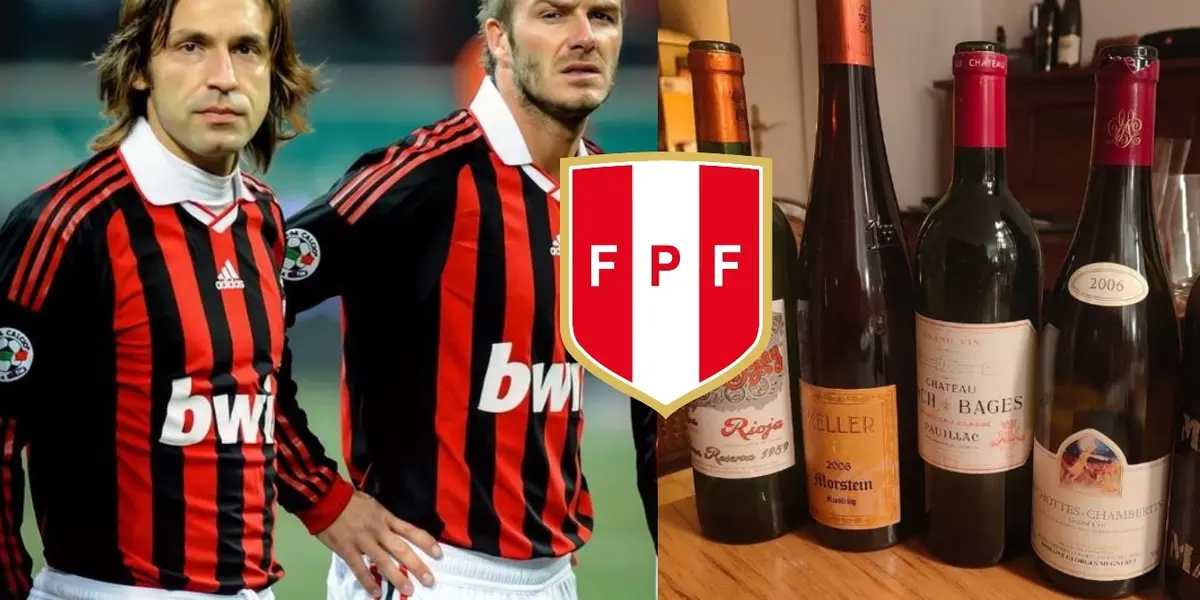 Luego del fútbol cualquier profesión es buena. El crack peruano que humilló a David Beckham y Andrea Pirlo, ahora promociona vinos en internet.