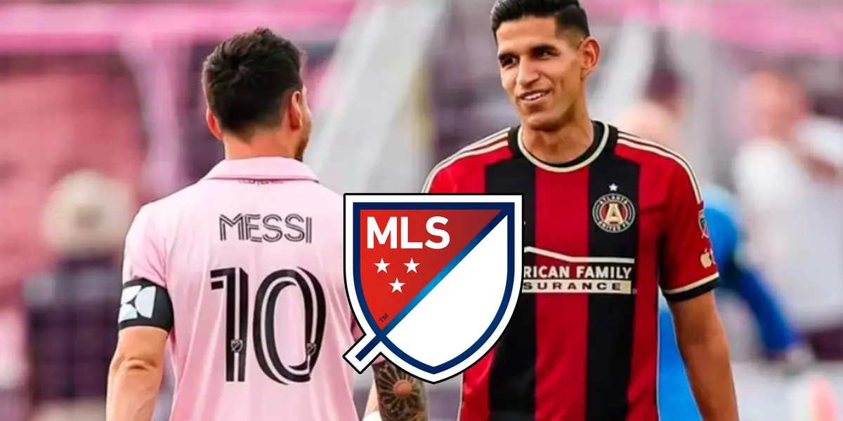 Luis Abram - Lionel Messi (Foto: MLS)