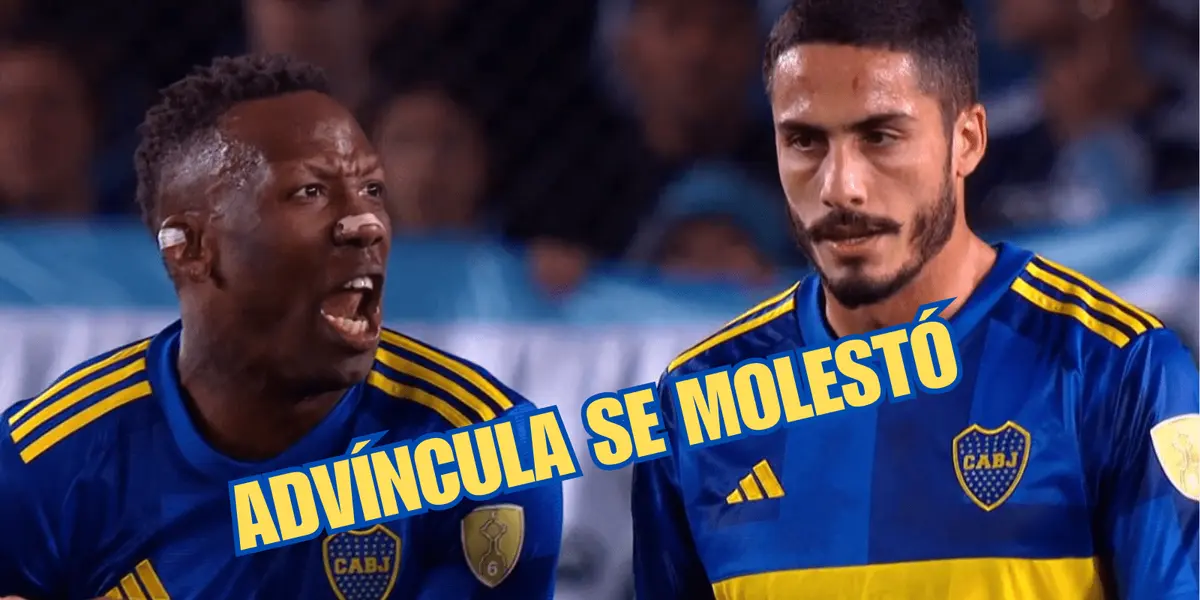 Luis Advíncula no aguantó que los pasaran tan fácil y terminó más que molesto