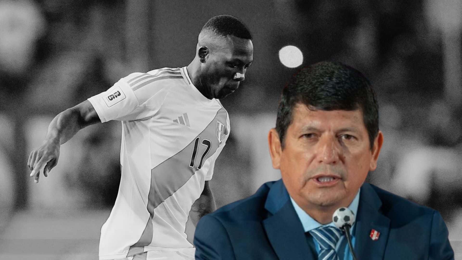 Luis Advíncula - Agustín Lozano (Foto: X de La Bicolor)