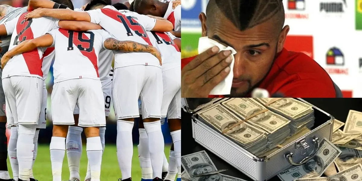 Luis Advíncula bailó a Arturo Vidal en las semifinales de la Copa América 2019.