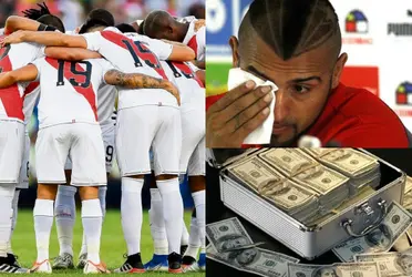 Luis Advíncula bailó a Arturo Vidal en las semifinales de la Copa América 2019.