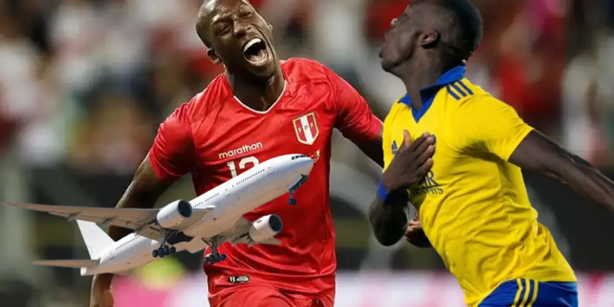 Luis Advíncula jugando para la camiseta de Boca Juniors y la Selección Peruana. FOTO: Fútbol Peruano