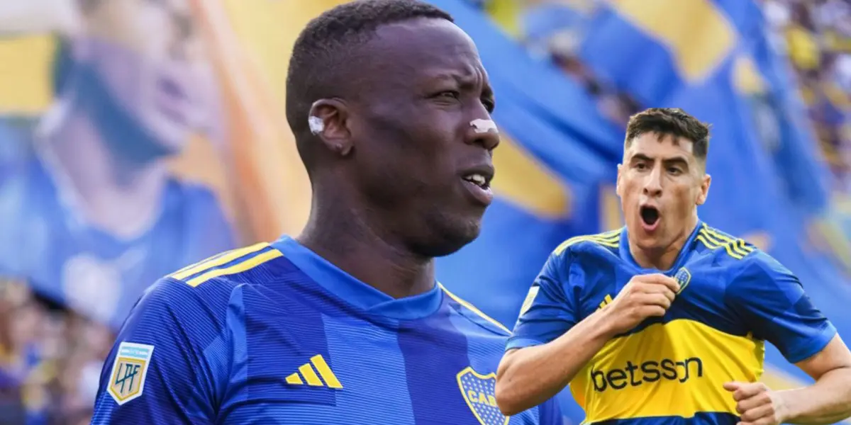 Luis Advíncula serio con la camiseta de Boca Juniors