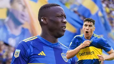 Luis Advíncula serio con la camiseta de Boca Juniors