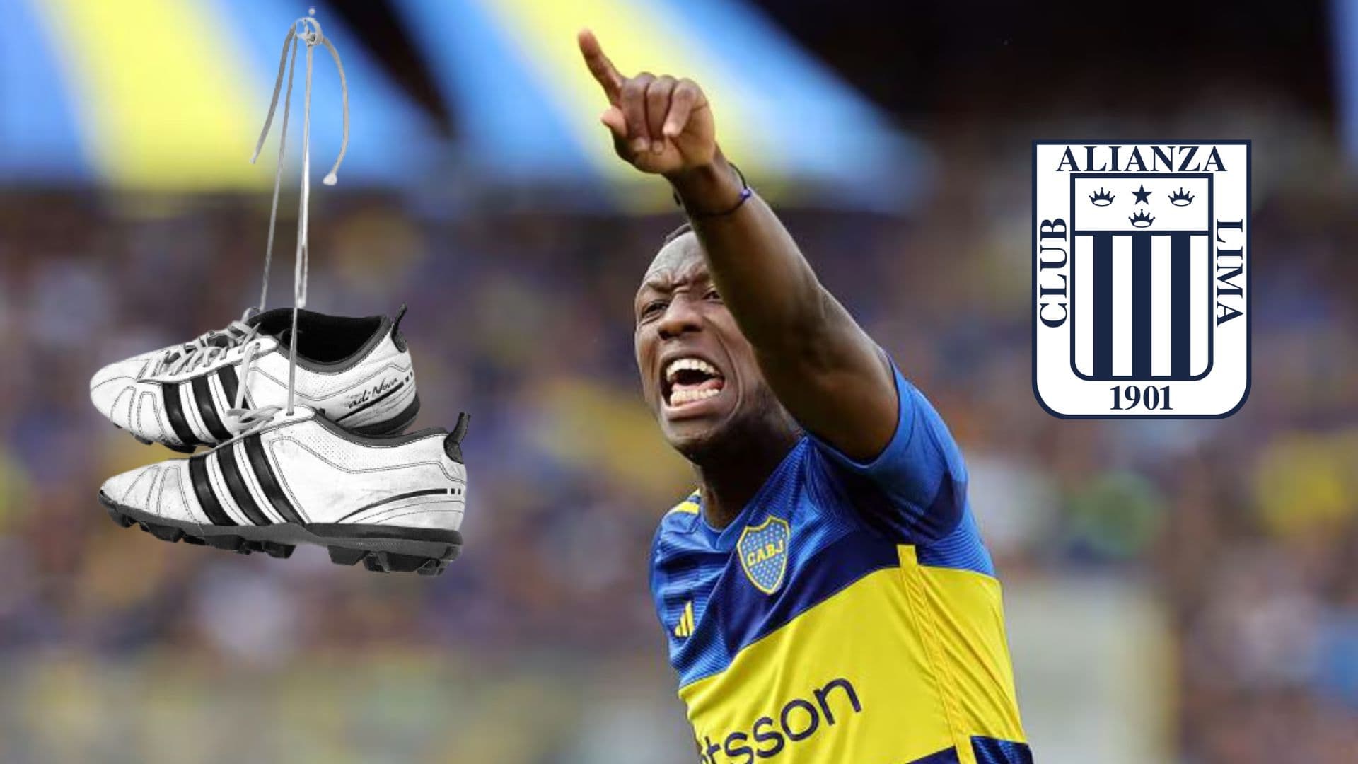 Luis Advíncula vistiendo la camiseta de Boca Juniors