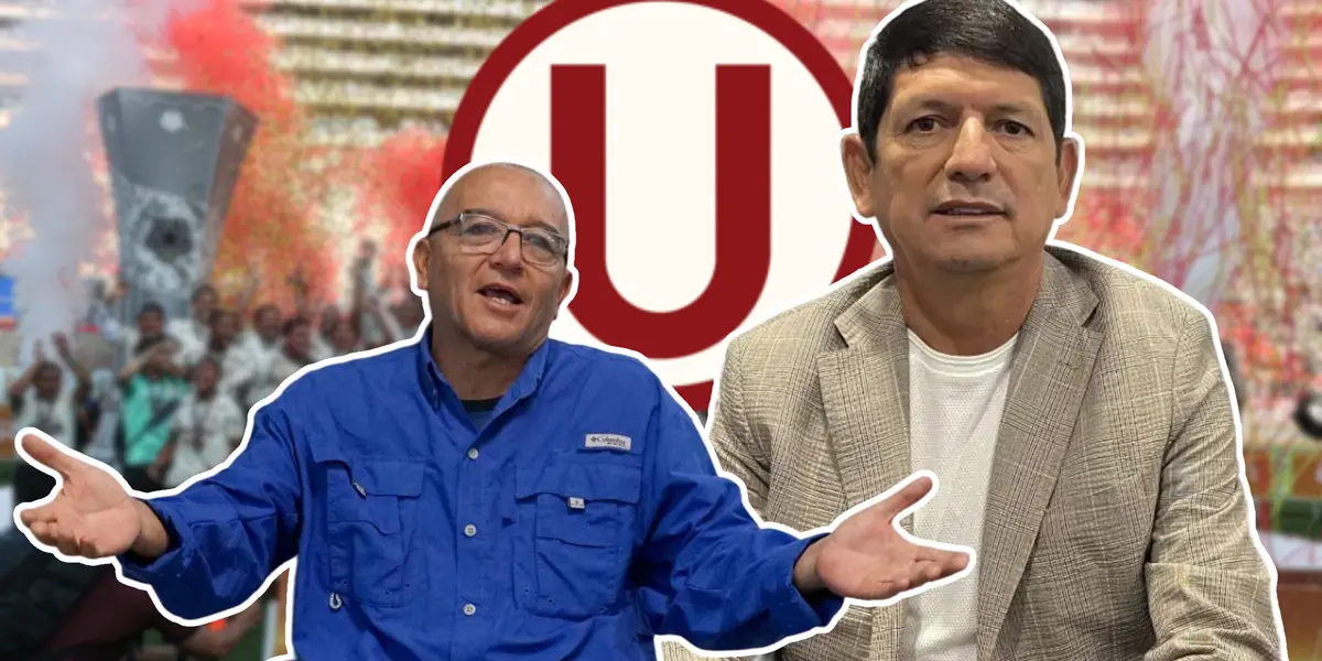 Luis Baldeón hablando y Agustín Lozano sentado (Foto: Andina | Extra | RPP)