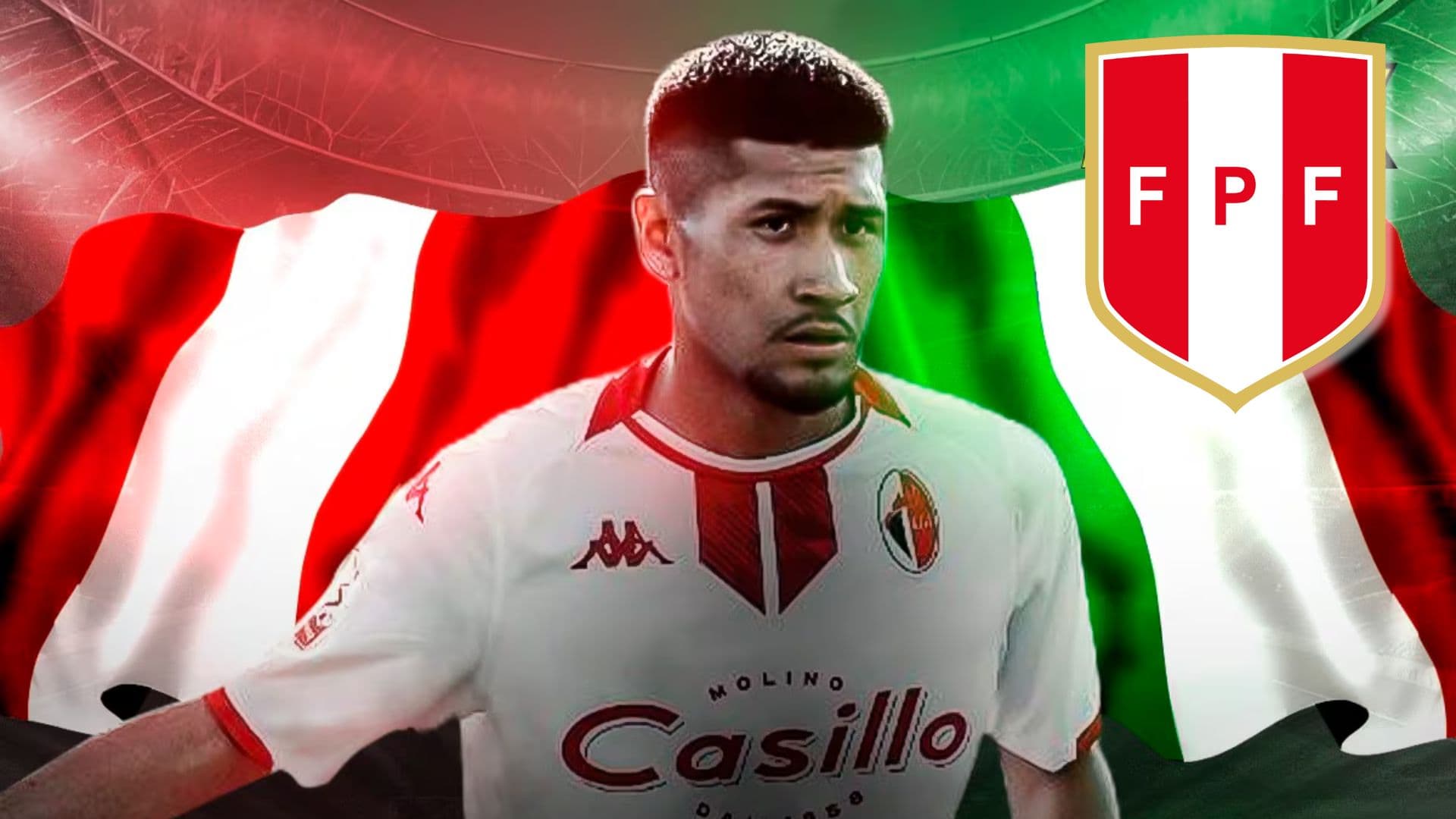 Luis Beniti vistiendo la camiseta del Bari de la Serie B de Italia
