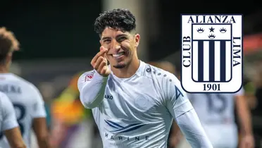 Luis Iberico celebrando gol (Foto: Riga FC)