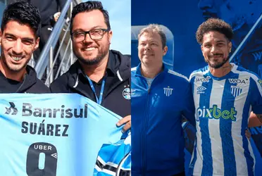 Luis Suárez generó un gran escándalo como Paolo Guerrero al llegar a Avai