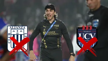 Luis Zubeldía gritando en LDU