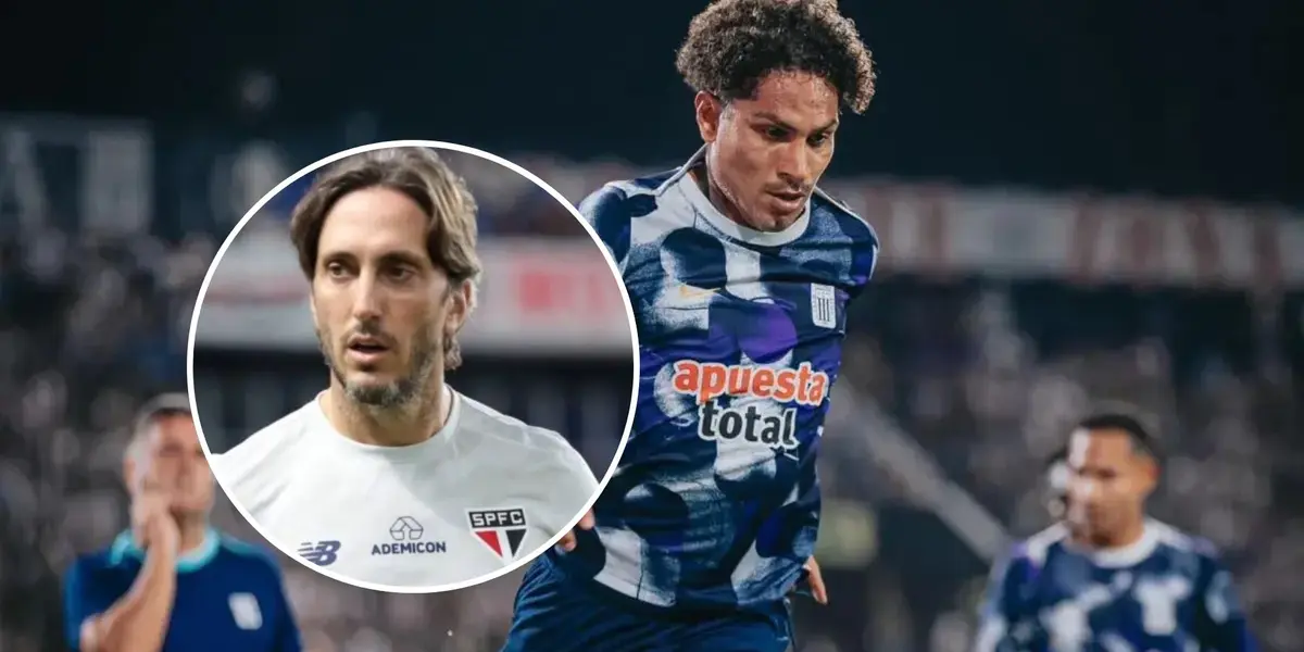 Luis Zubeldía - Paolo Guerrero (Foto: X de Liga 1 Te Apuesto)