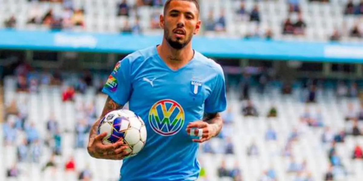 Malmo fue derrotado en este partido con el peruano los 90 minutos