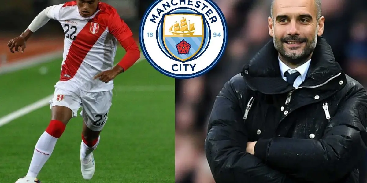 Manchester City se lleva un crack peruano y Pep Guardiola ya tendría decidió que hacer con Kluiverth Aguilar