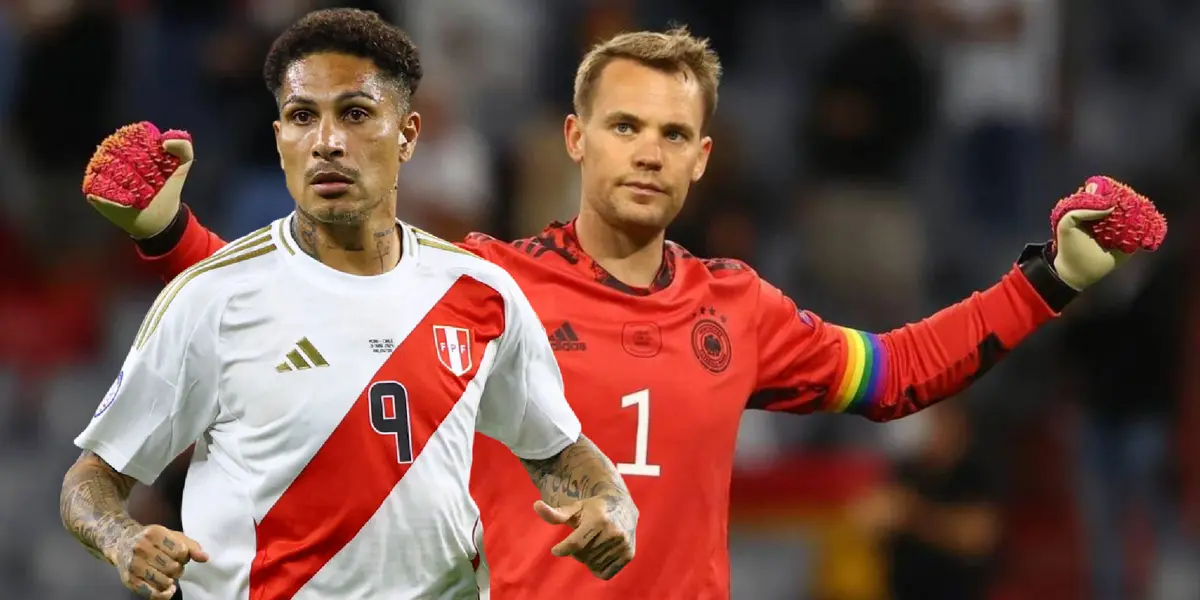 Manuel Neuer - Paolo Guerrero (Foto: Manuel Neuer)