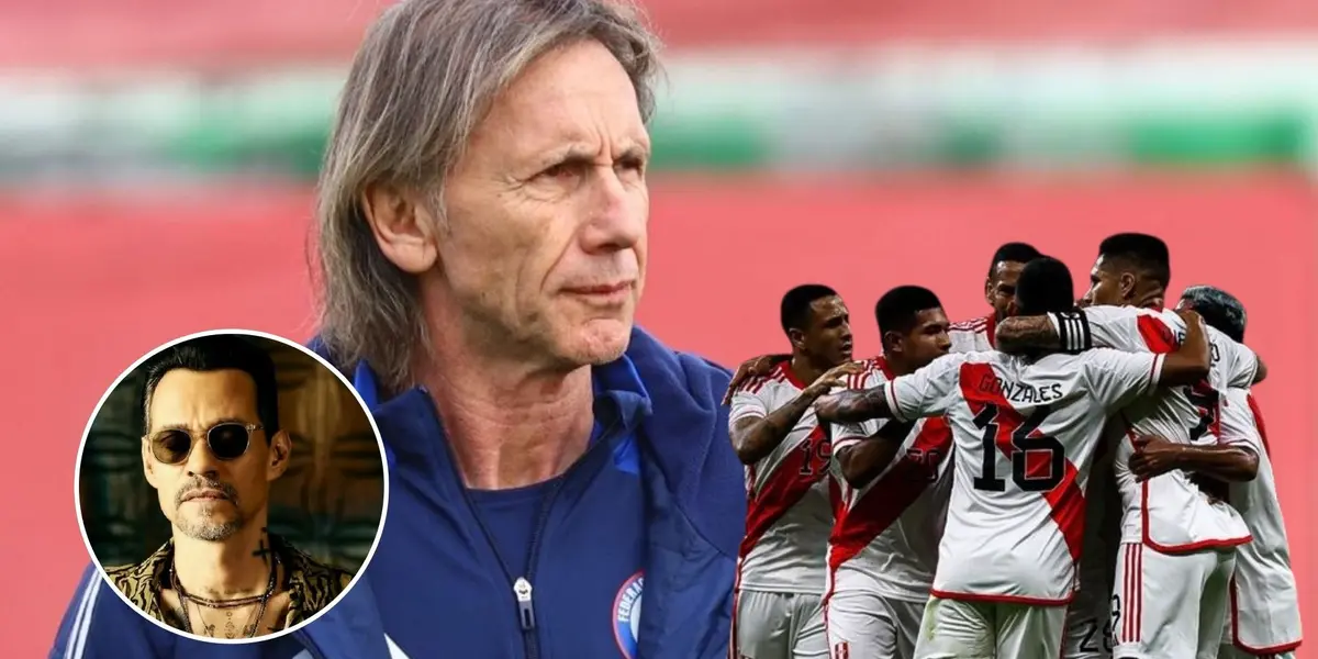 Marc Anthony - Ricardo Gareca - Selección Peruana (Foto: La Roja)