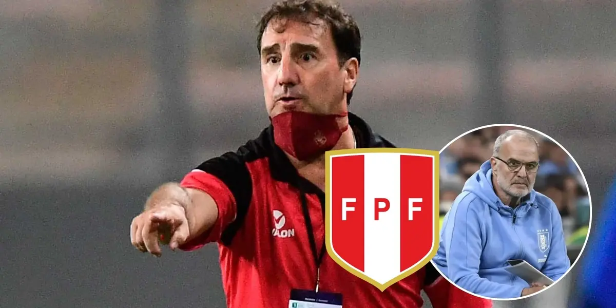 Marcelo Bielsa - Néstor Lorenzo (Foto: FBC Melgar)