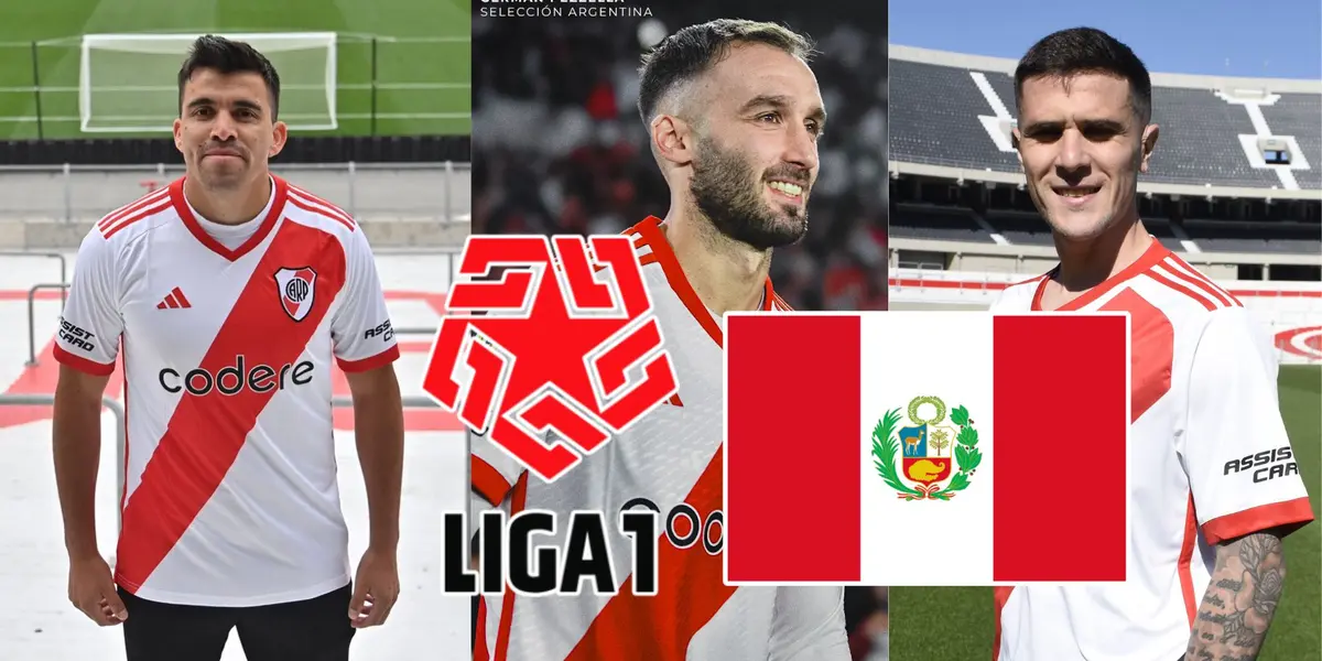 Marcos Acuña - Germán Pezzella - Fabricio Bustos (Foto: River Plate)