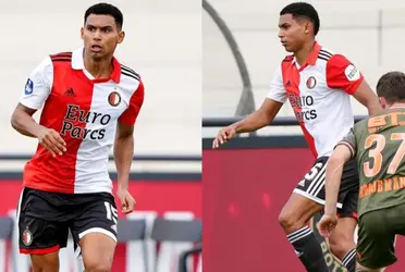 Marcos López debutó oficialmente con el equipo de Feyenoord