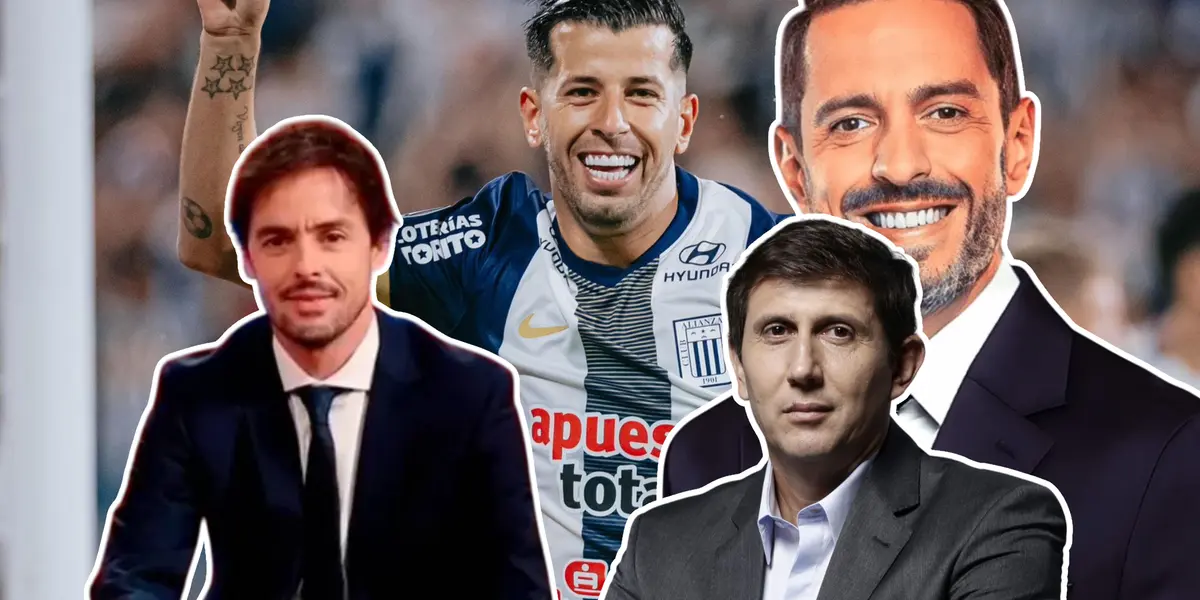 Mariano Closs, Pablo Cepelini, Juan Pablo Varsky y Pablo Giralt (Foto: Alianza Lima)