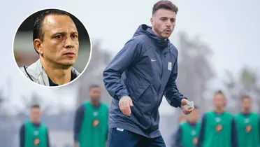 Mariano Soso - Alejandro Restrepo (Foto: Alianza Lima)