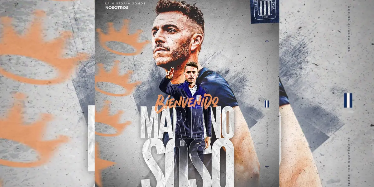 Mariano Soso (Foto: Alianza Lima)