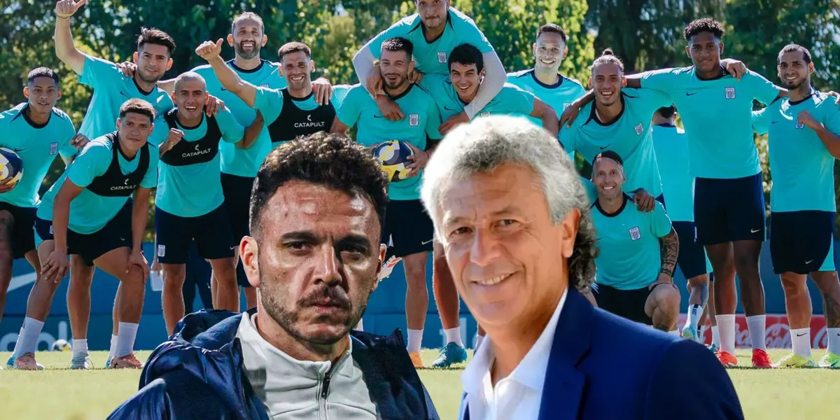 Mariano Soso - Néstor Gorosito (Foto: Alianza Lima)