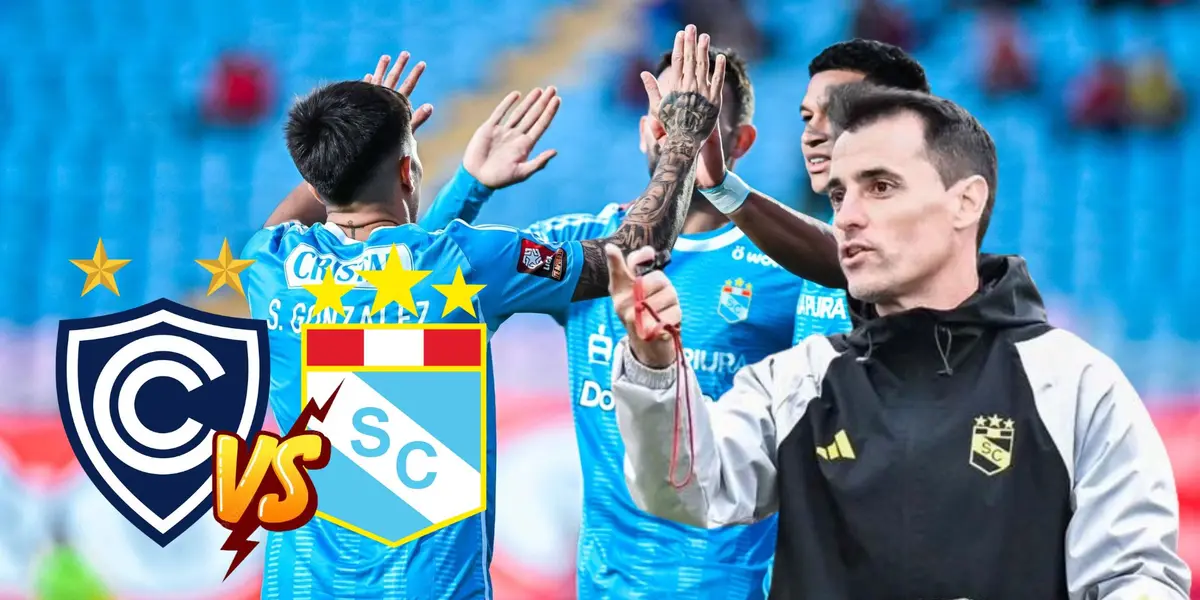 Martín Cauteruccio - Fernando Pacheco - Santiago González - Guillermo Farré (Foto: Club Sporting Cristal)